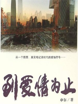 cover image of 到爱情为止
